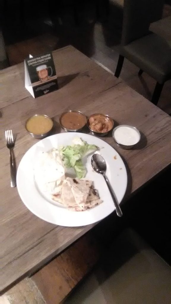 Quick Lunch at Rangoli-The New Colourful Restaurant -Indian Food in Europe