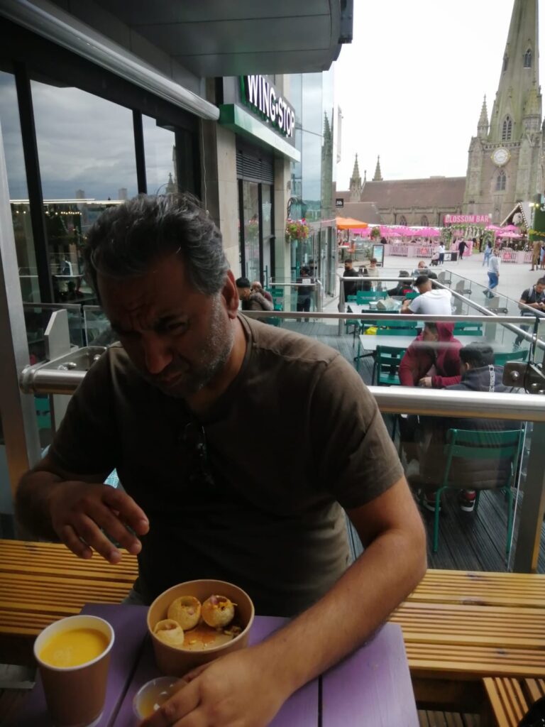 Indian Street food in Birmingham-Indian food in Europe