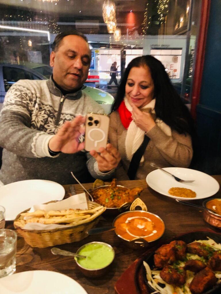 Unforgettable Evening with Aunt at Dilli Haat Bournemouth-Indian Food in Europe 